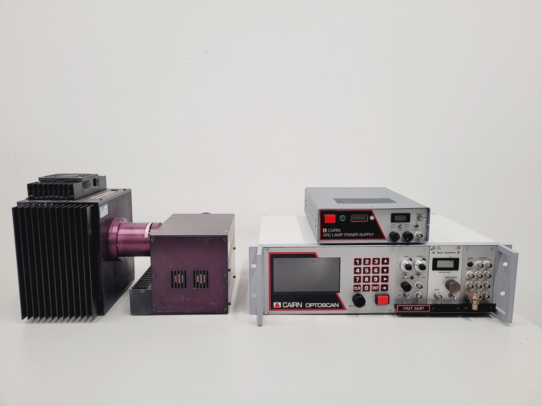 Image of Cairn Optoscan and Monochromator with Arc Lamp and Power Supply, Software etc