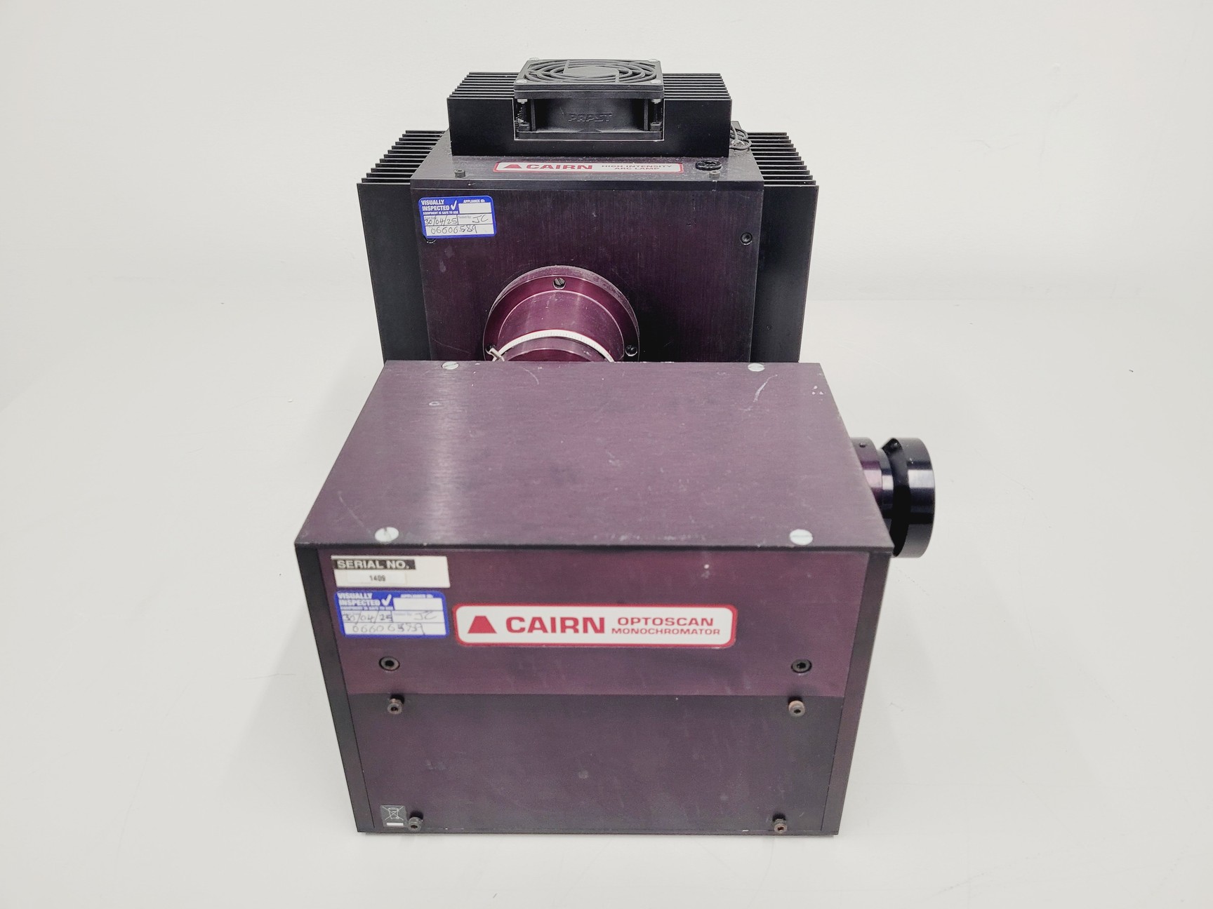 Image of Cairn Optoscan and Monochromator with Arc Lamp and Power Supply, Software etc