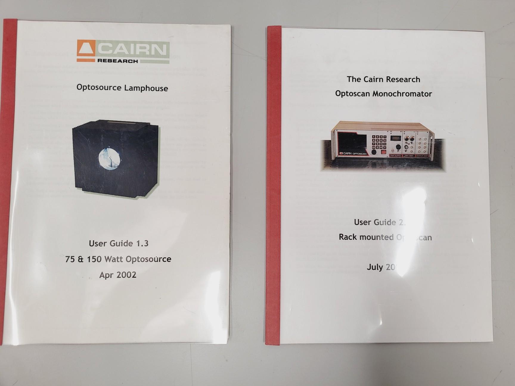Image of Cairn Optoscan and Monochromator with Arc Lamp and Power Supply, Software etc
