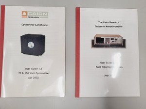 Thumbnail image of Cairn Optoscan and Monochromator with Arc Lamp and Power Supply, Software etc