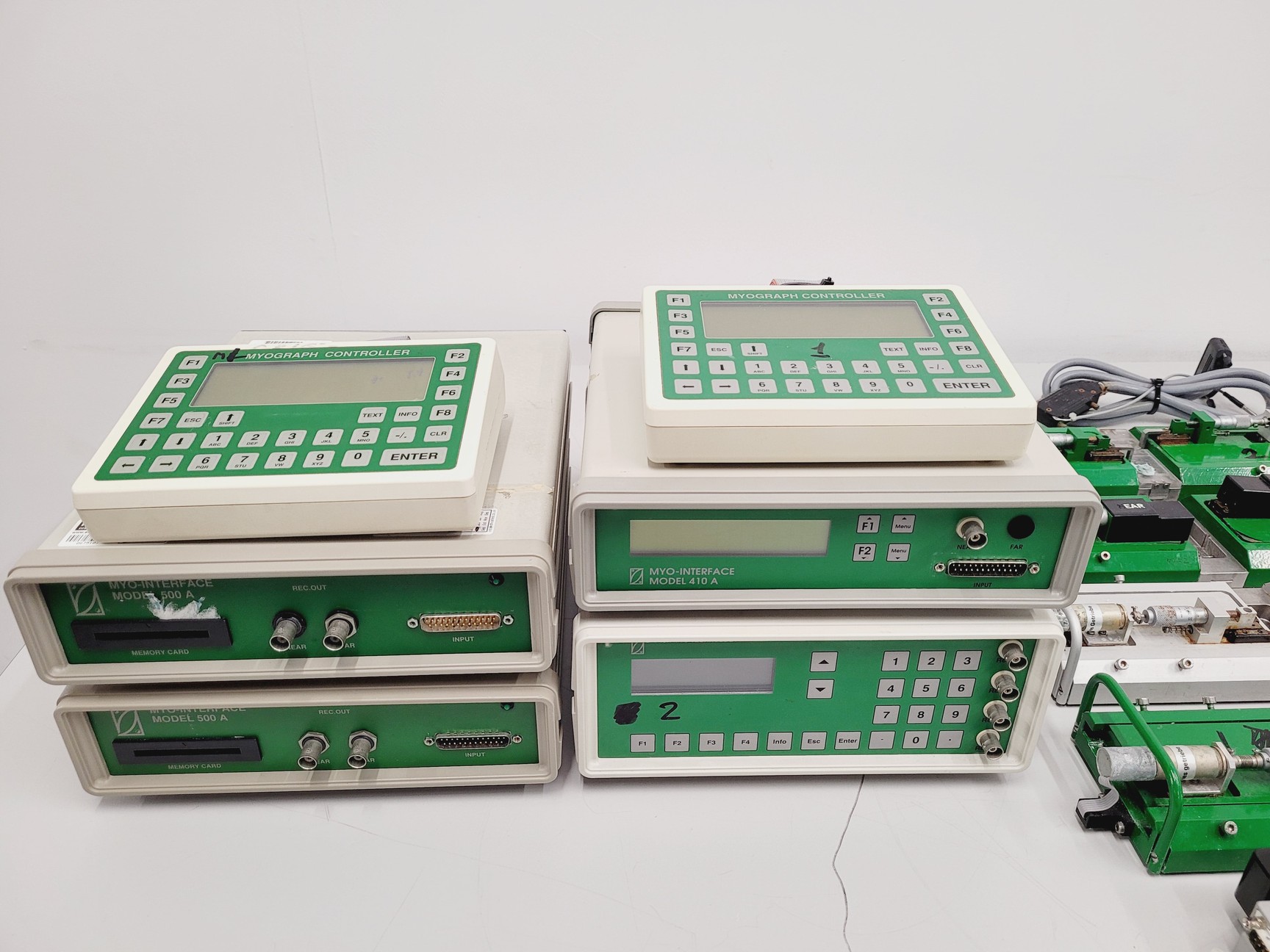 Image of Job Lot of Danish Myo Technology, MYO Interfaces Controllers, Wire Myographs Lab