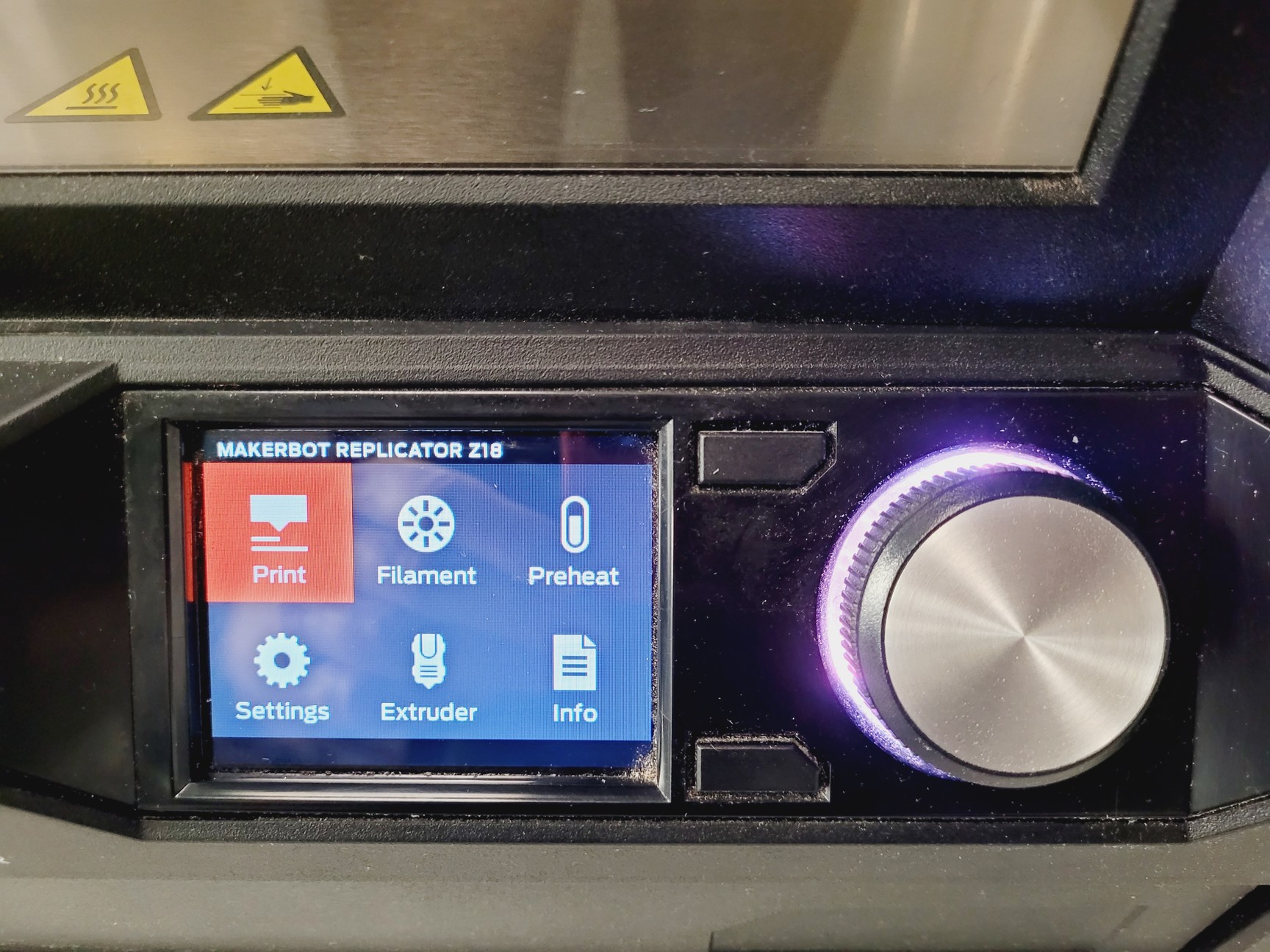 Image of MakerBot Replicator Model Z18 3D Printer 5th Gen