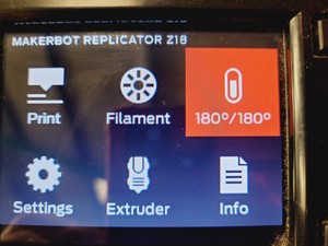 Thumbnail image of MakerBot Replicator Model Z18 3D Printer 5th Gen