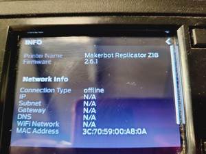 Thumbnail image of MakerBot Replicator Model Z18 3D Printer 5th Gen