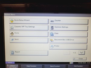 Thumbnail image of Kyocera Taskalfa 2553ci Multi Functional Laser Printer 