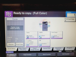Thumbnail image of Kyocera Taskalfa 2553ci Multi Functional Laser Printer 