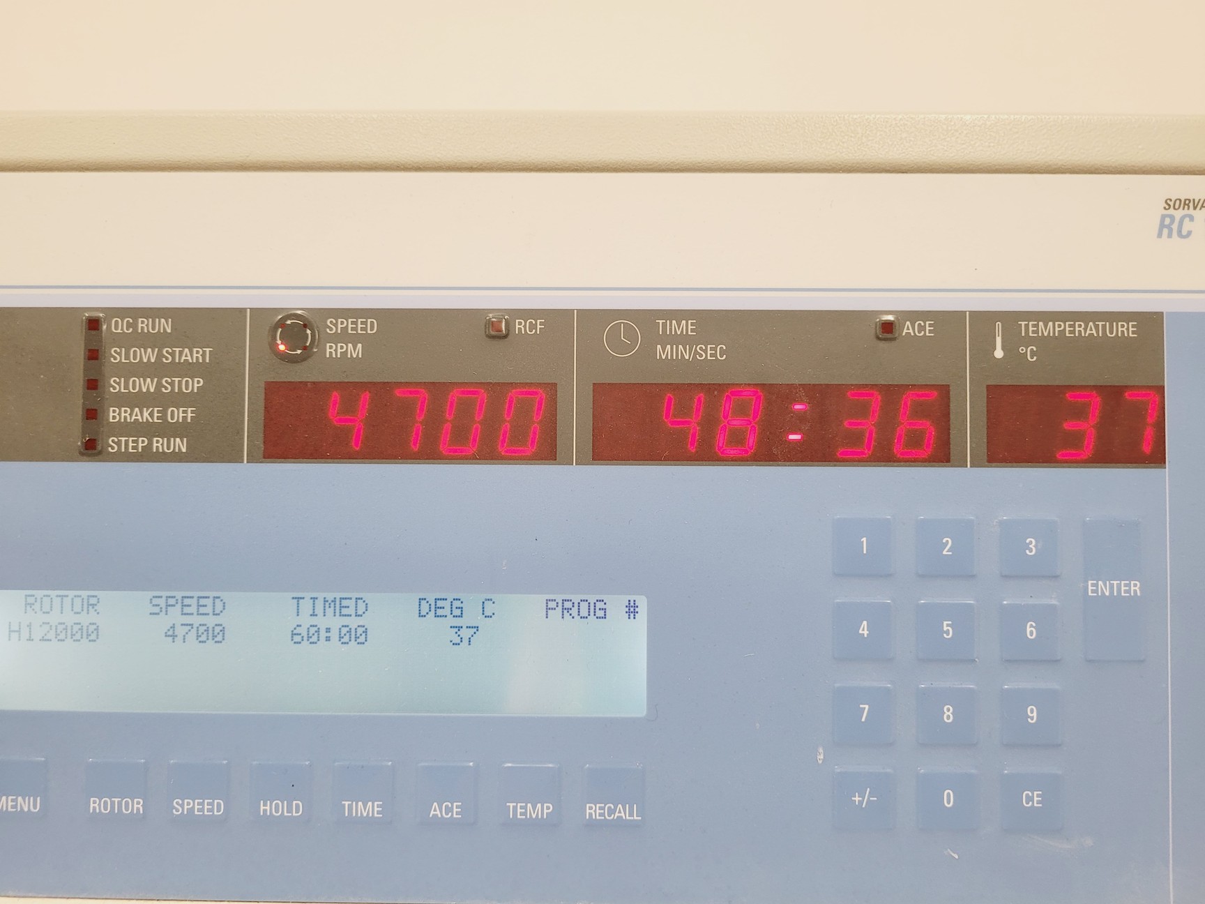 Image of Thermo Scientific Sorvall RC 12BP+ Refrigerated Floor Standing Centrifuge Lab