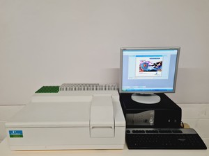 Image of Perkin Elmer Lambda 25 UV/VIS Spectrometer System with FL WinLab Software