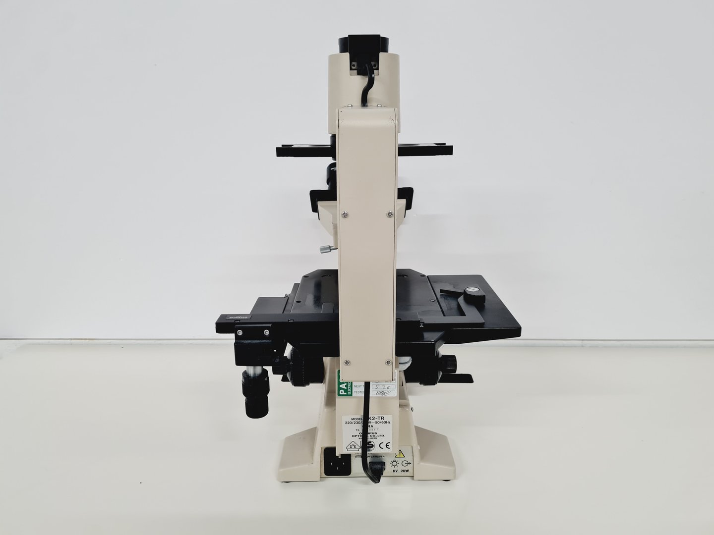 Image of Olympus CK2 CK2-TR Inverted Microscope with 4 x Objectives Lab