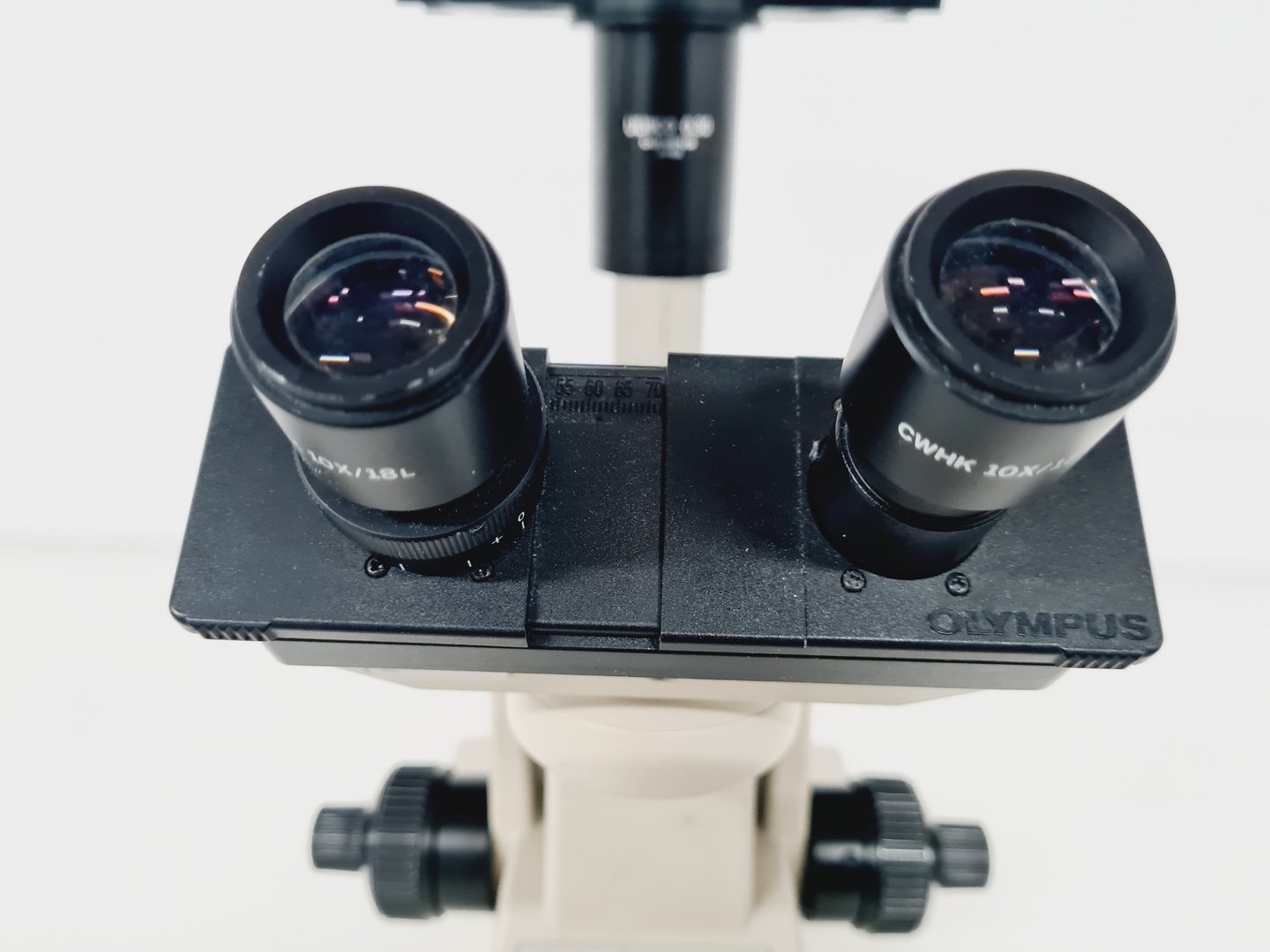 Image of Olympus CK2 CK2-TR Inverted Microscope with 4 x Objectives Lab