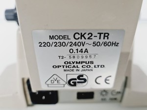 Thumbnail image of Olympus CK2 CK2-TR Inverted Microscope with 4 x Objectives Lab