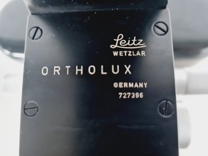 Thumbnail image of Leitz Wetzlar Ortholux Germany w/ 5 x Objectives Lab Spares/Repairs