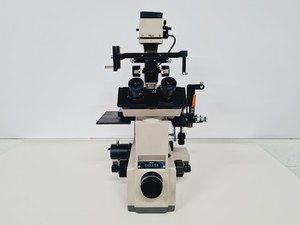 Thumbnail image of Olympus IMT-2 Inverted Research Microscope with 3 x Objectives, SPlan, Ph3 Lab