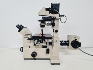 Thumbnail image of Olympus IMT-2 Inverted Research Microscope with 3 x Objectives, SPlan, Ph3 Lab