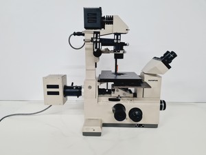 Thumbnail image of Olympus IMT-2 Inverted Research Microscope with 3 x Objectives, SPlan, Ph3 Lab