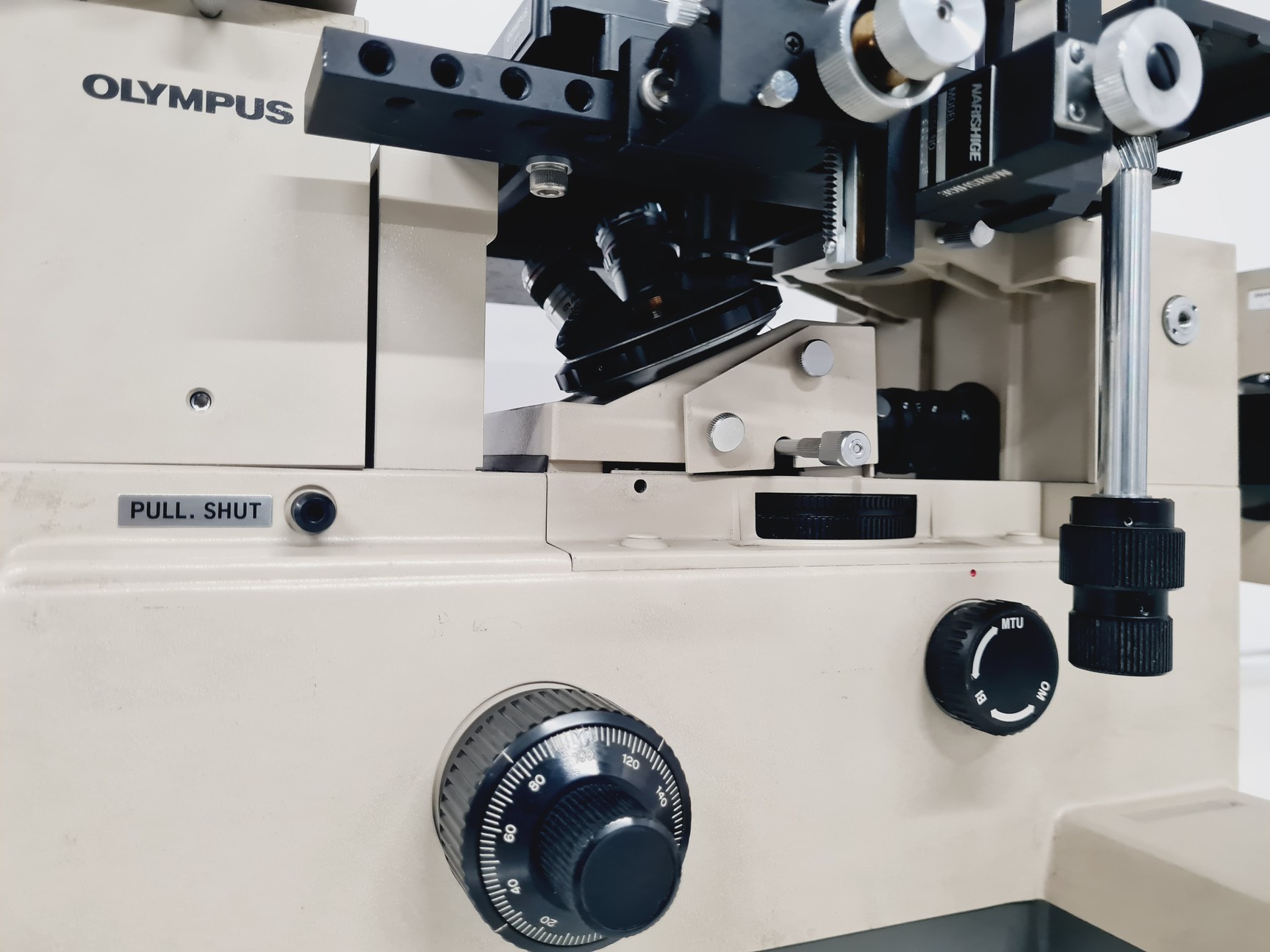 Image of Olympus IMT-2 Inverted Research Microscope with 3 x Objectives, SPlan, Ph3 Lab