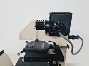 Thumbnail image of Olympus IMT-2 Inverted Research Microscope with 3 x Objectives, SPlan, Ph3 Lab
