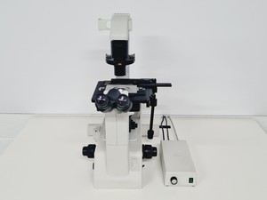 Image of Nikon Eclipse TE200 w/ 2 x Objectives Ph1 10x, Ph2 40x Lab