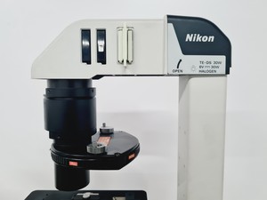 Thumbnail image of Nikon Eclipse TE200 w/ 2 x Objectives Ph1 10x, Ph2 40x Lab