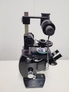 Thumbnail image of Wild Heerbrugg M40 - 81431 Inverted Microscope with Sixtuple Turret and PSU