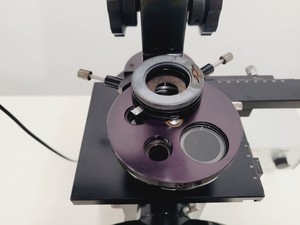 Thumbnail image of Wild Heerbrugg M40 - 81431 Inverted Microscope with Sixtuple Turret and PSU