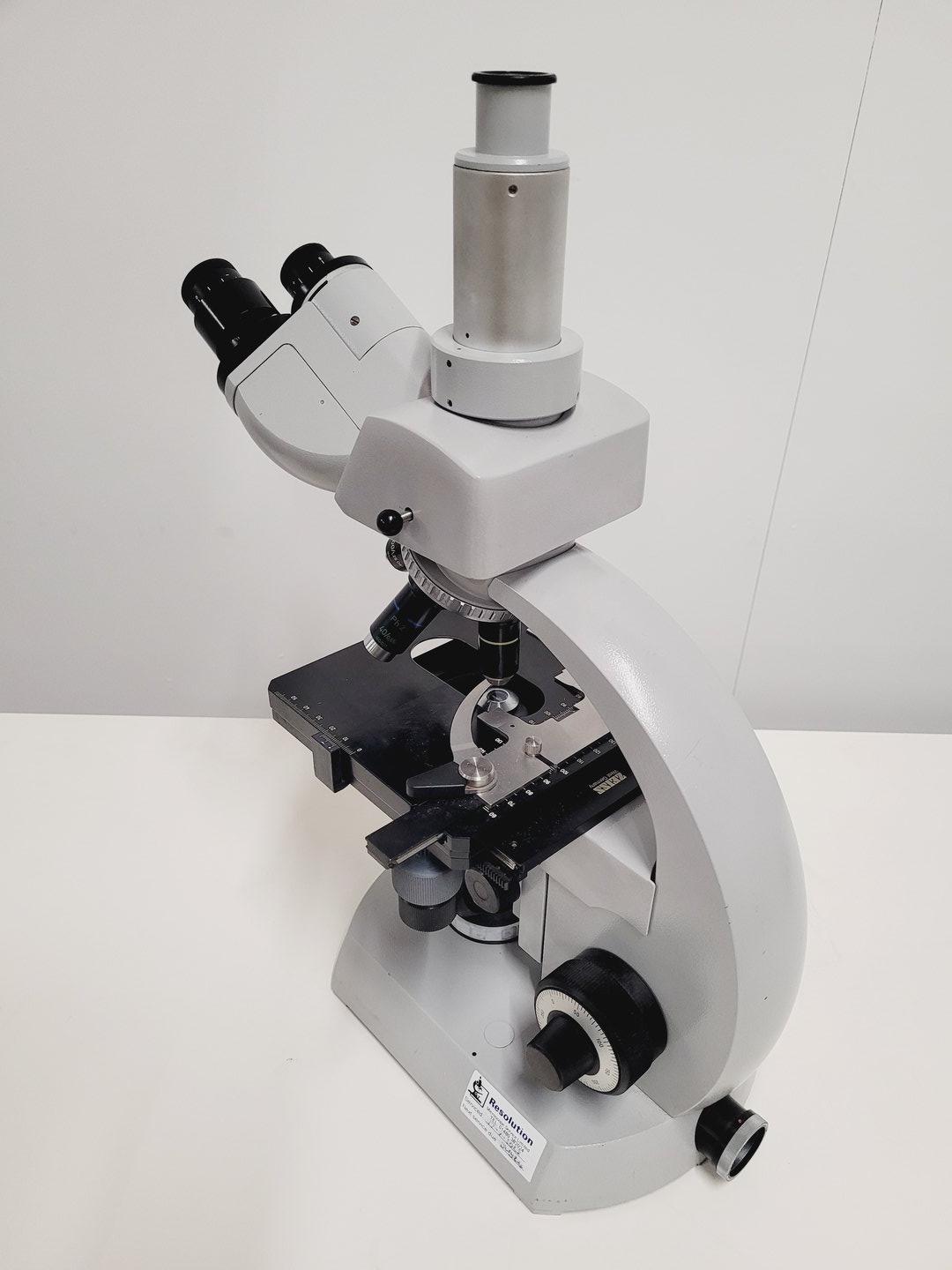 Image of Zeiss 47 09 14 Microscope Trinocular Head with Power Supply