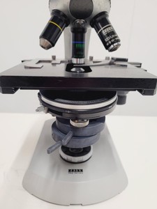 Thumbnail image of Zeiss 47 09 14 Microscope Trinocular Head with Power Supply