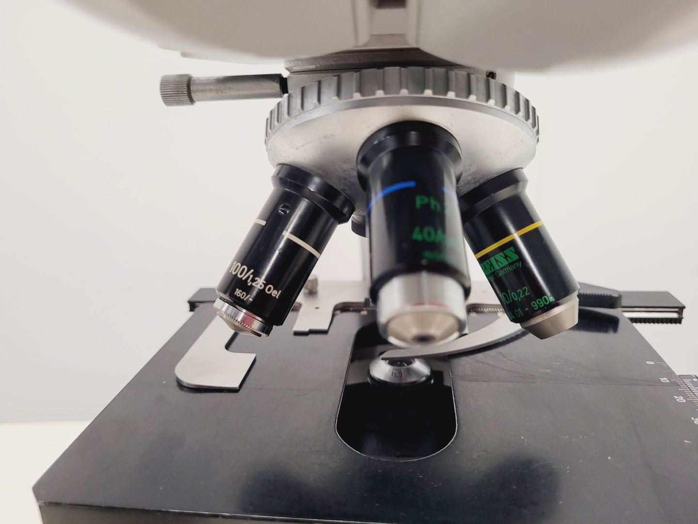 Image of Zeiss 47 09 14 Microscope Trinocular Head with Power Supply