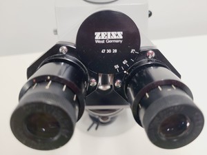 Thumbnail image of Zeiss 47 09 14 Microscope Trinocular Head with Power Supply