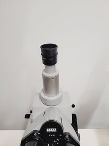 Thumbnail image of Zeiss 47 09 14 Microscope Trinocular Head with Power Supply