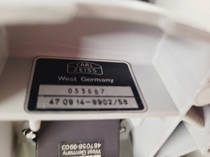 Thumbnail image of Zeiss 47 09 14 Microscope Trinocular Head with Power Supply