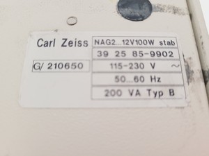 Thumbnail image of Zeiss 47 09 14 Microscope Trinocular Head with Power Supply