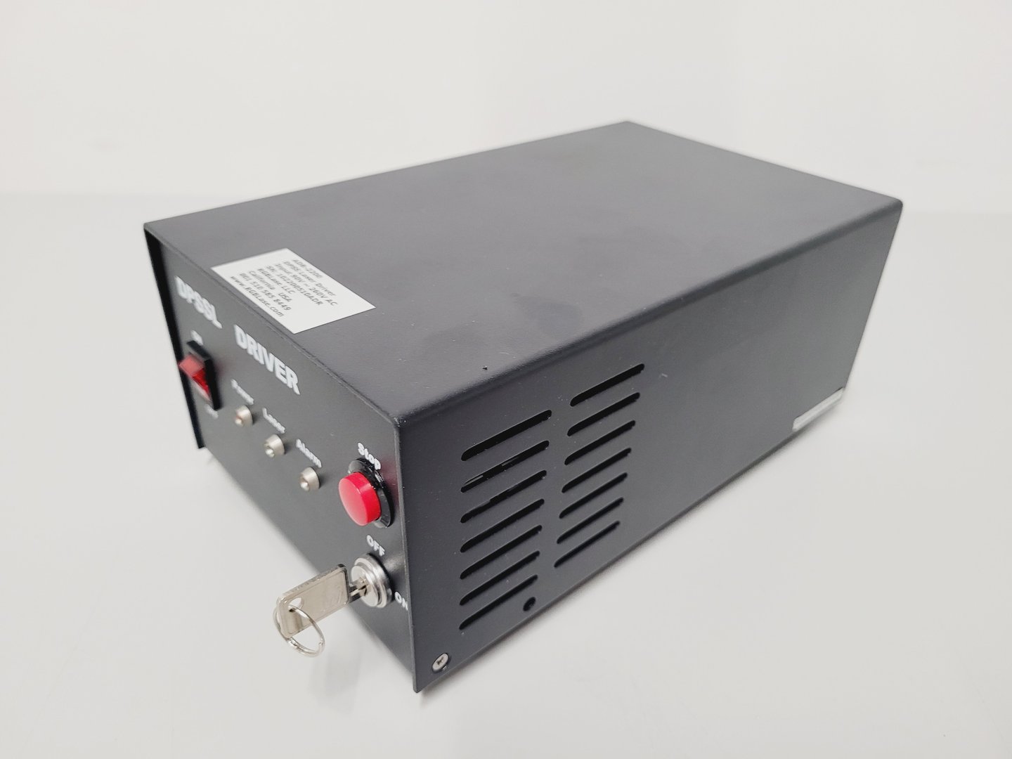 Image of DPSSL Laser Driver AD-2200 and DPSS Laser Module 593nm 50mW Optical Power