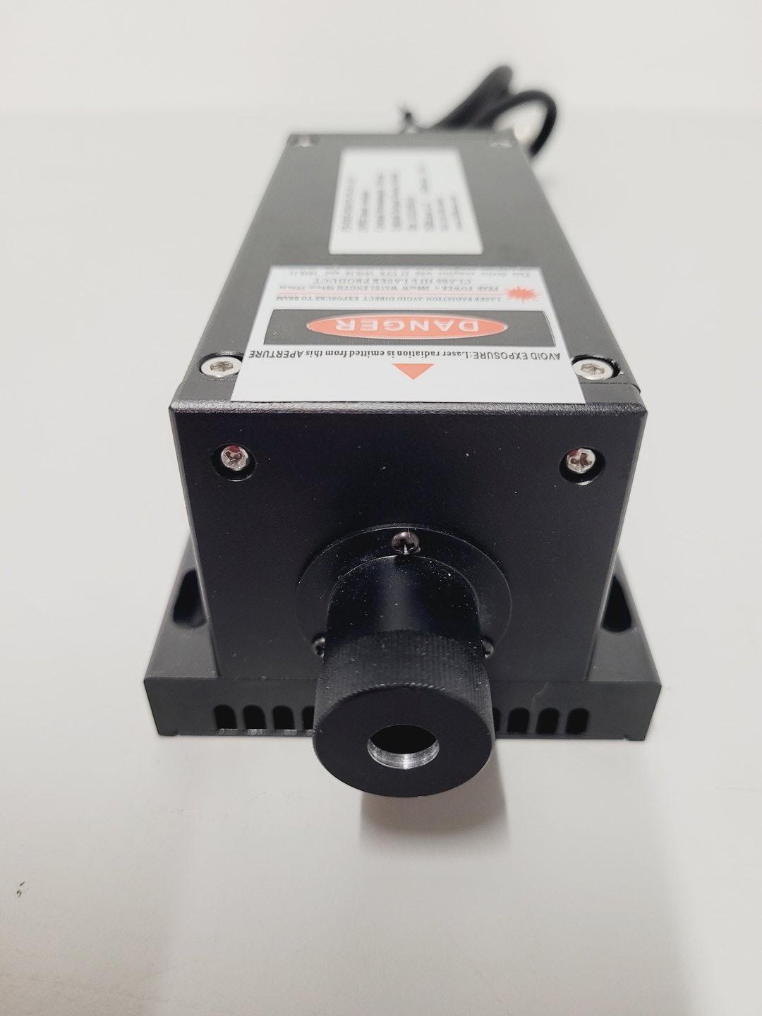 Image of DPSSL Laser Driver AD-2200 and DPSS Laser Module 593nm 50mW Optical Power