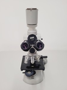 Thumbnail image of Zeiss 47 09 14 Fluorescence Microscope with Zeiss Power Supply and Light Box