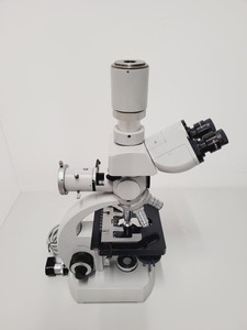 Thumbnail image of Zeiss 47 09 14 Fluorescence Microscope with Zeiss Power Supply and Light Box