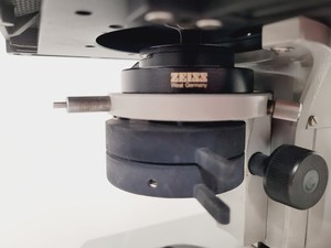 Thumbnail image of Zeiss 47 09 14 Fluorescence Microscope with Zeiss Power Supply and Light Box