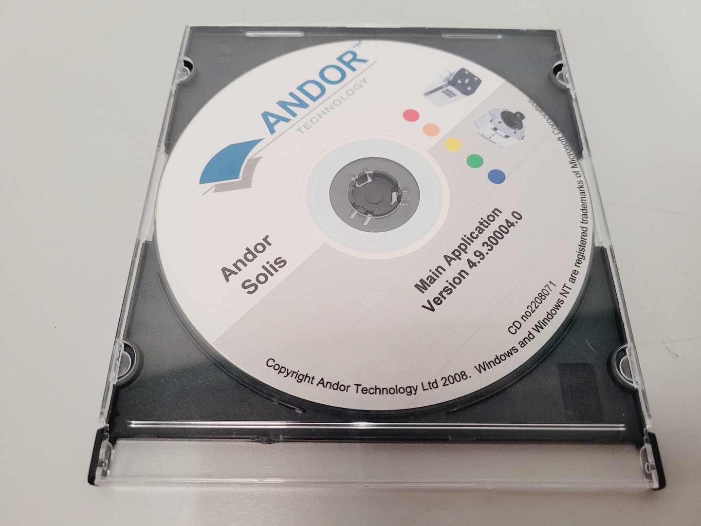 Image of Andor iKon DU934N-BV Microscope CCD Camera with PSU and Andor Software