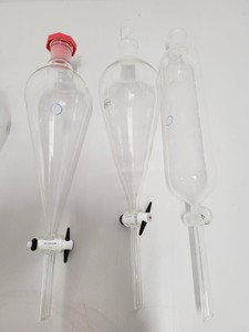 Thumbnail image of 12 Piece Lab Glassware Collection Buchi, Schott Duran, Lenz, Pyrex, Volac, etc