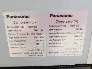 Thumbnail image of Panasonic MDF-U7386S-PE Ultra Low Temperature Freezer ULT Lab