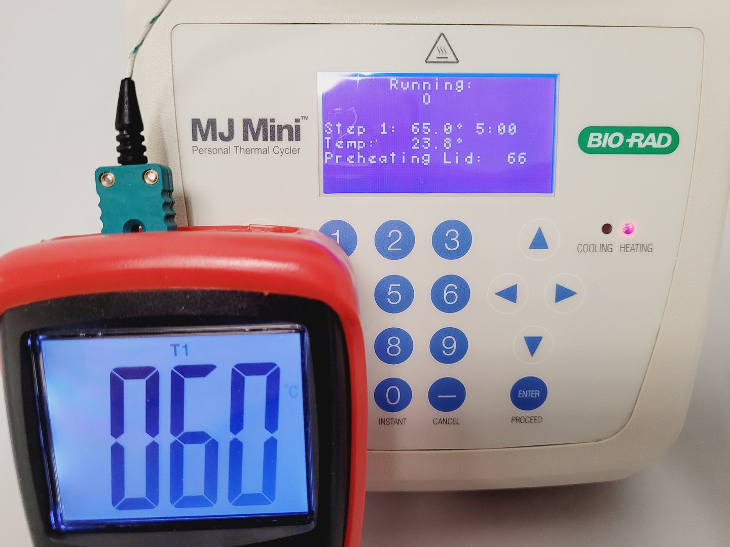 Image of Bio-Rad MJ Mini MiniOpticon Personal Thermal Cycler with Opticon Detector Lab