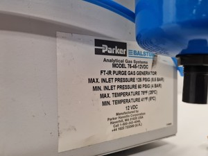 Thumbnail image of Parker Balston FT-IR Purge Gas Generator 75-45-12VDC Lab Spares/Repairs