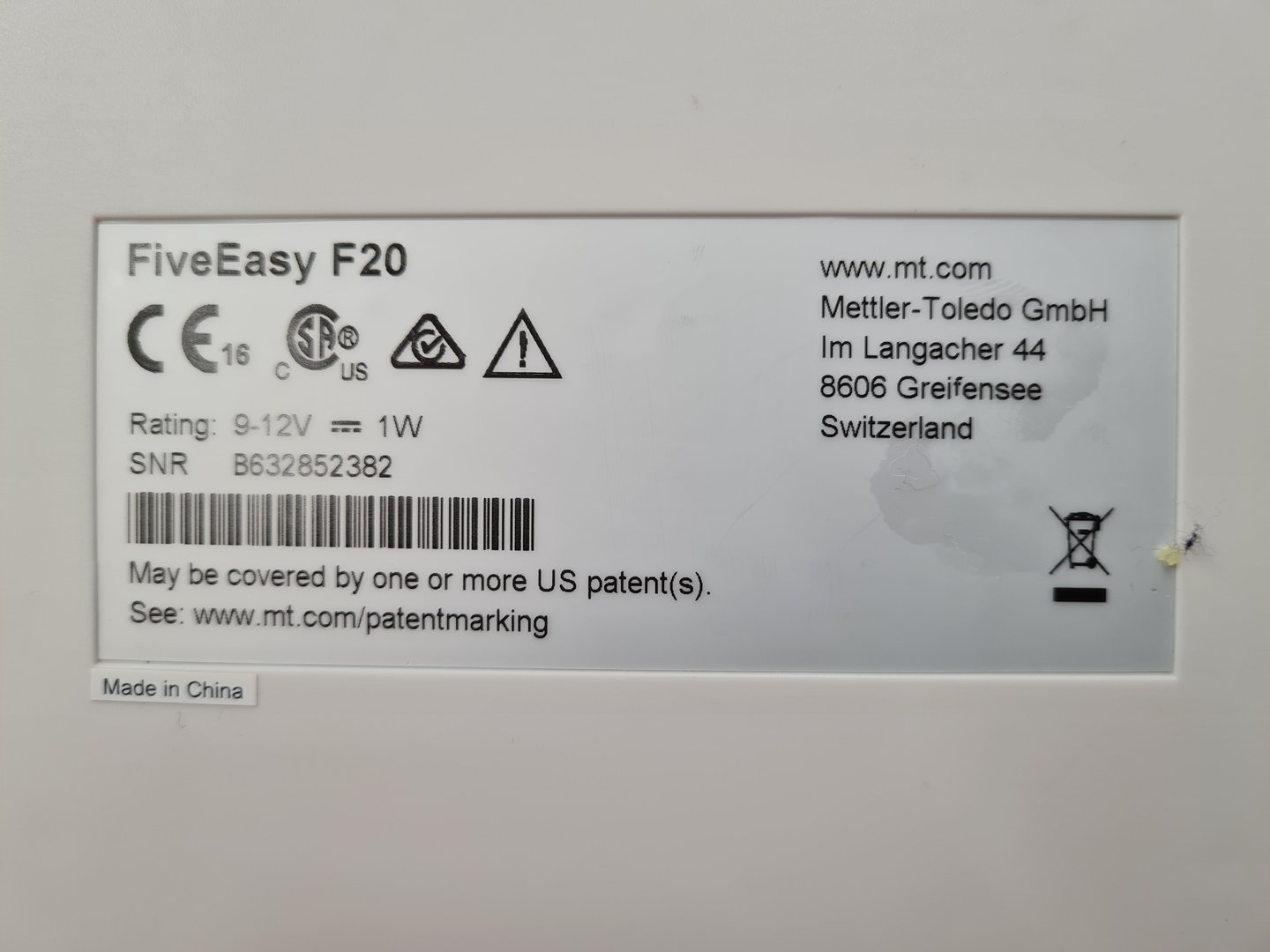 Image of Mettler-Toledo Five Easy F20 pH Meter Lab