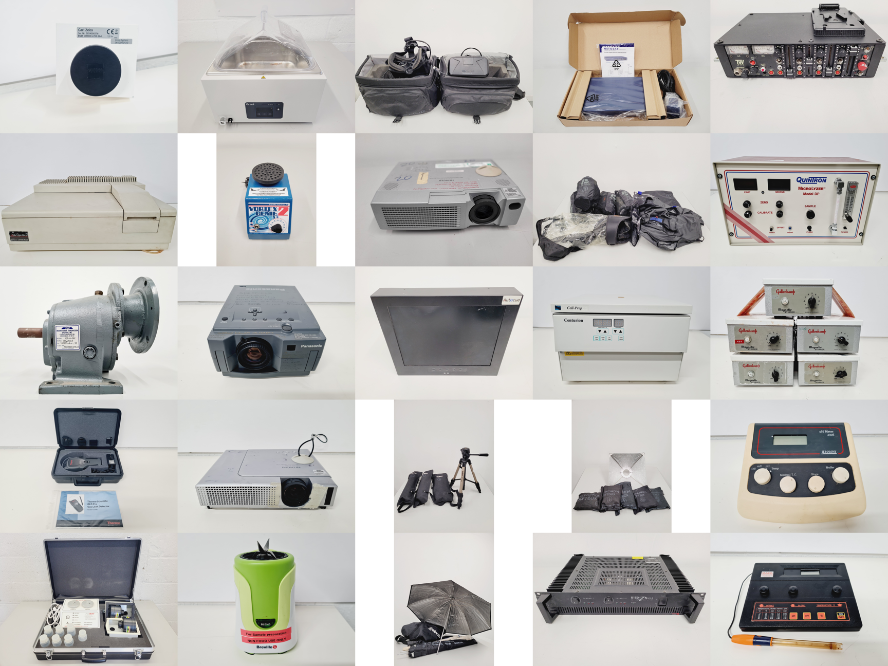 Image of Mixed Job Lot of Laboratory Equipment - Perkin Elmer, Carl Zeiss, Grant, Thermo 