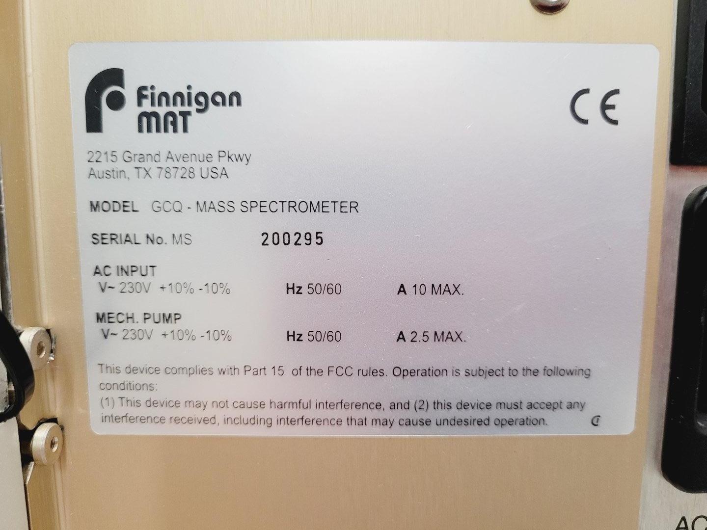 Image of Finnigan MAT GCQ - Mass Spectrometer  Lab