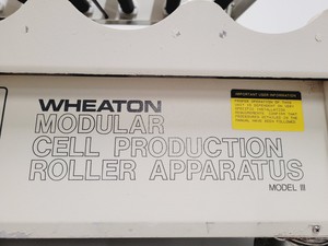 Thumbnail image of Wheaton Modular Cell Production 3 Deck Roller Apparatus Model lll 4868 Lab