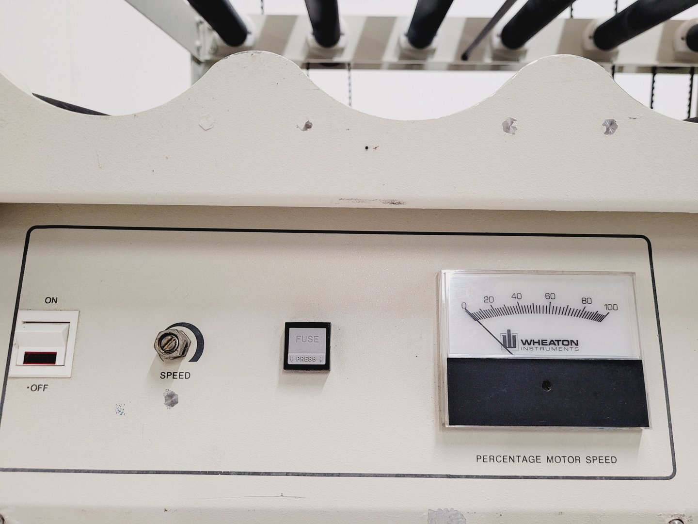 Image of Wheaton Modular Cell Production 3 Deck Roller Apparatus Model lll 4868 Lab