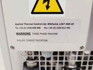 Thumbnail image of Applied Thermal Control Model K6 ATC Industrial Recirculating Chiller Lab Faulty