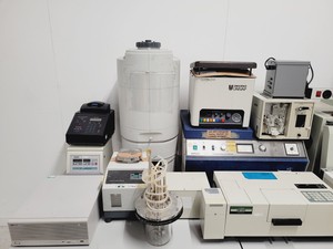 Thumbnail image of Job Lot of Various Used Laboratory Items - Centrifuges, Pumps, Evaporators Lab