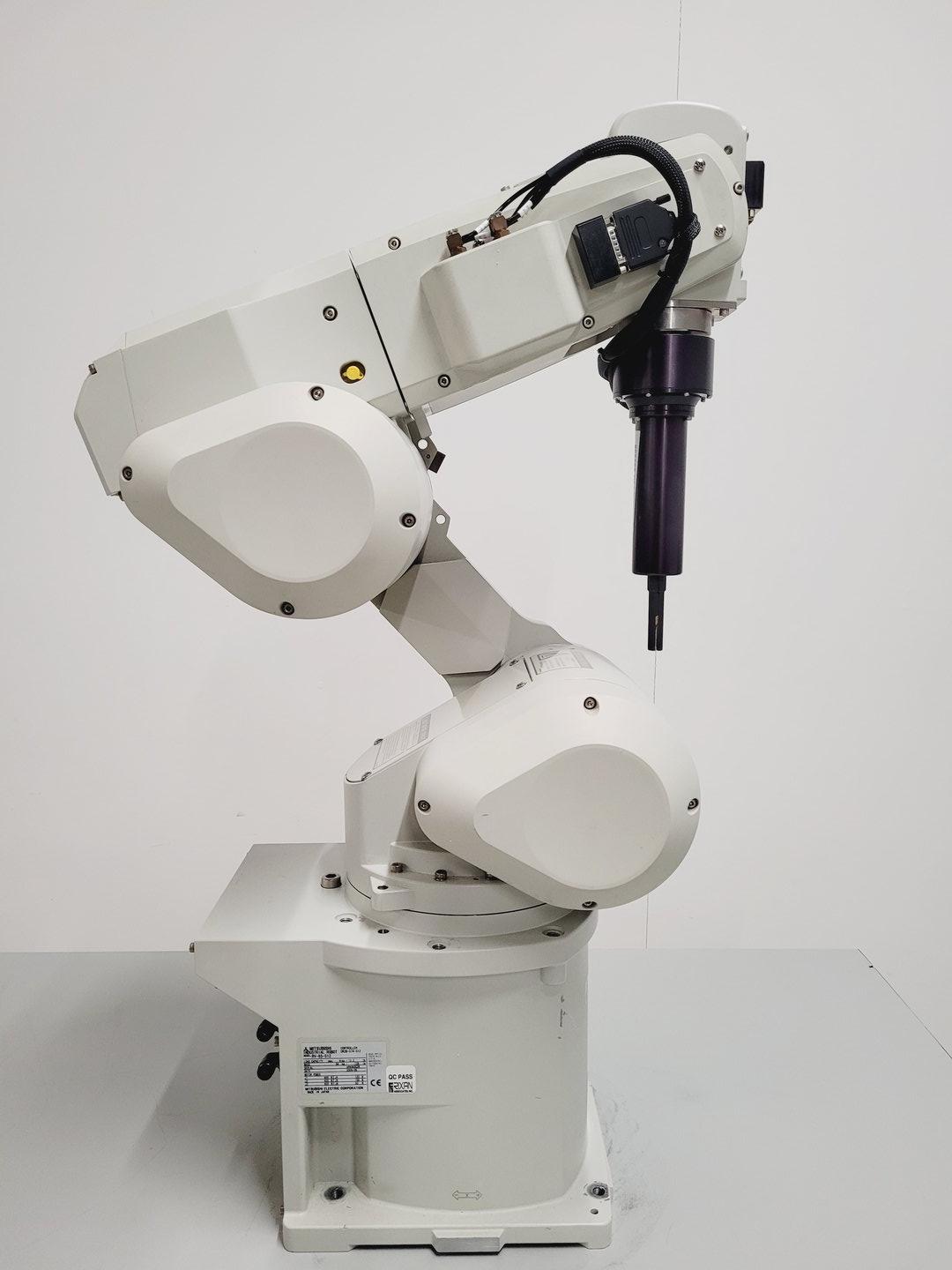 Image of Mitsubishi Melfa RV-6S Industrial Robotic Arm, CR2B Controller, R28TB Teach Wand